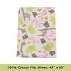 preview thumbnail 39 of 96, 3-Piece Cotton Toddler Sheet Set for Kids Boys & Girls (Animals, Fish, Sports, Floral)