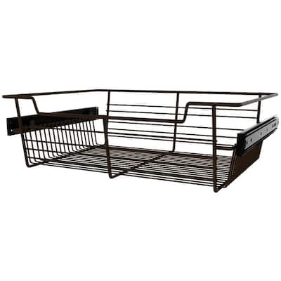 Rev-A-Shelf Sidelines 18" Wide x 5" High Pull Out Basket