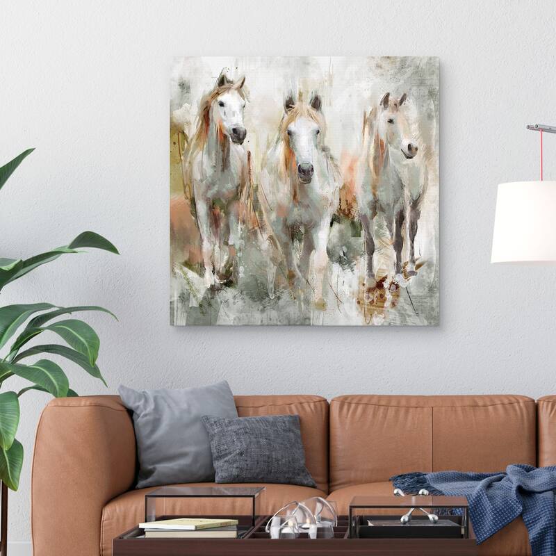 Trifecta by Studio Arts Canvas Art Print