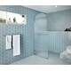 preview thumbnail 4 of 9, Glass Warehouse ARC-FL-34 Maven 86-3/4" High x 34" Wide Shower Screen