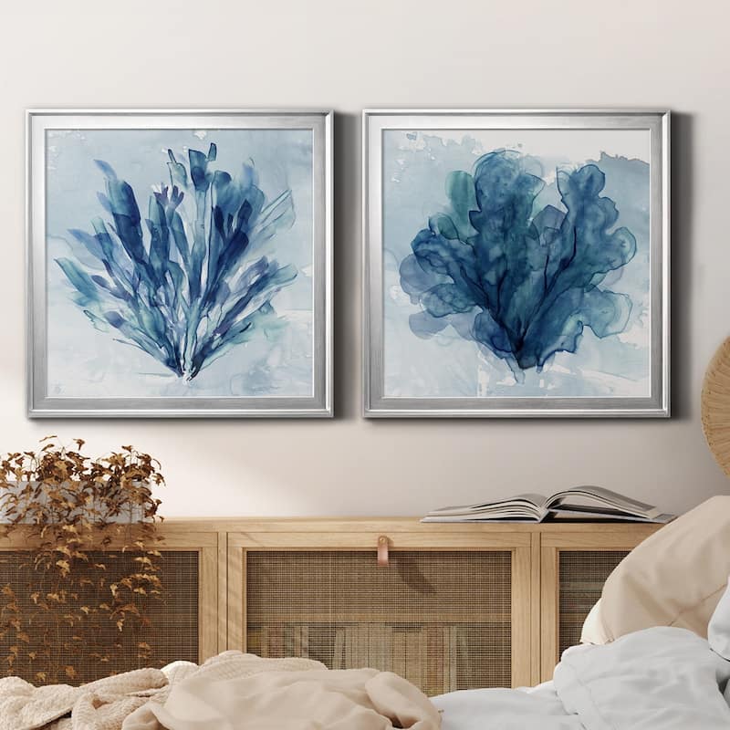 Coastal Coral I-Premium Framed Canvas - Ready to Hang - Multi-Color