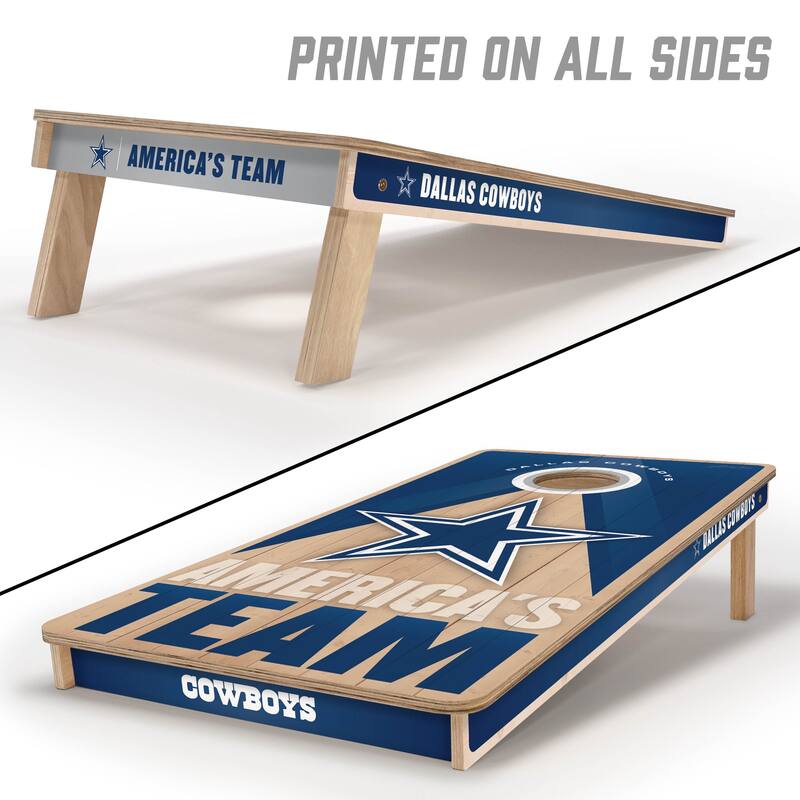 Dallas Cowboys NFL 2x4 Professional Cornhole Board Set