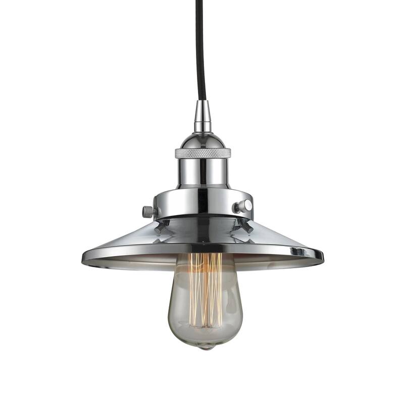 Innovations Lighting 616-1PH-6-8 Railroad Pendant Railroad 8" Wide