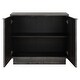 preview thumbnail 7 of 7, 2-Door Storage Cabinet - 39.5" - Ebony Stained Finish