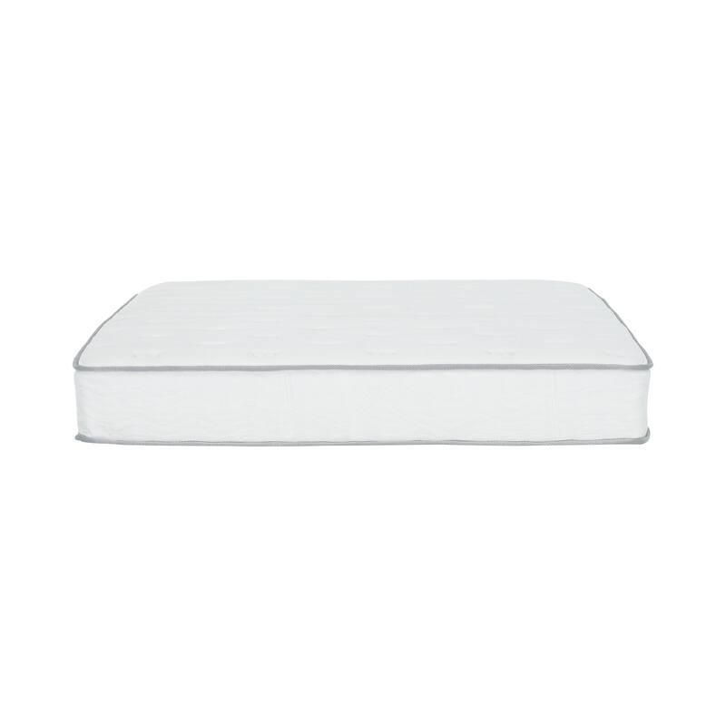 9 in. Medium Soft Pocket Spring Bed Foam Mattress in a Box, White