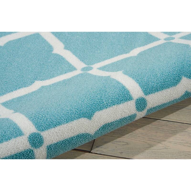 Nedonna Geometric Diamonds Indoor/ Outdoor Area Rug by Havenside Home