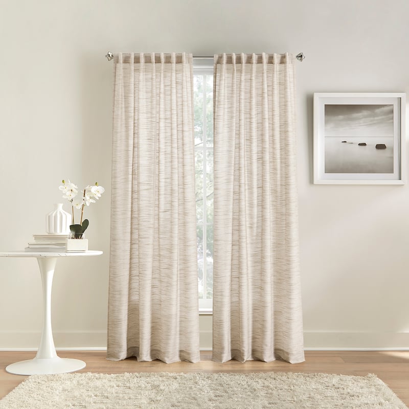DKNY Liana Backtab Curtain Panel Pair - 96 Inches