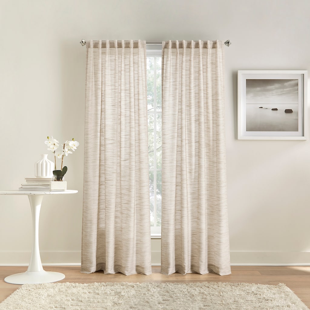 DKNY Liana Backtab Curtain Panel Pair