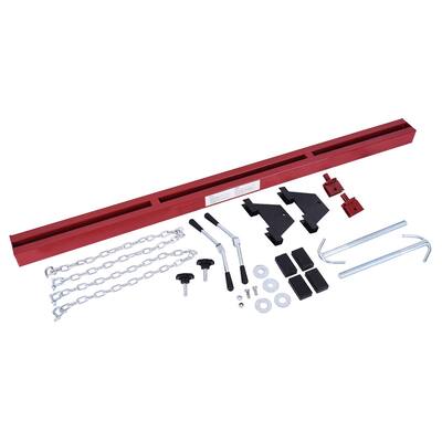 Engine Load Leveler 1100lbs Capacity Support Bar Transmission With Dual Hook