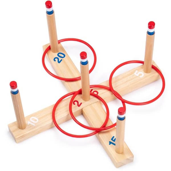 slide 2 of 7, Ring Toss Game - 14.5 inches wide 6.25 inches tall