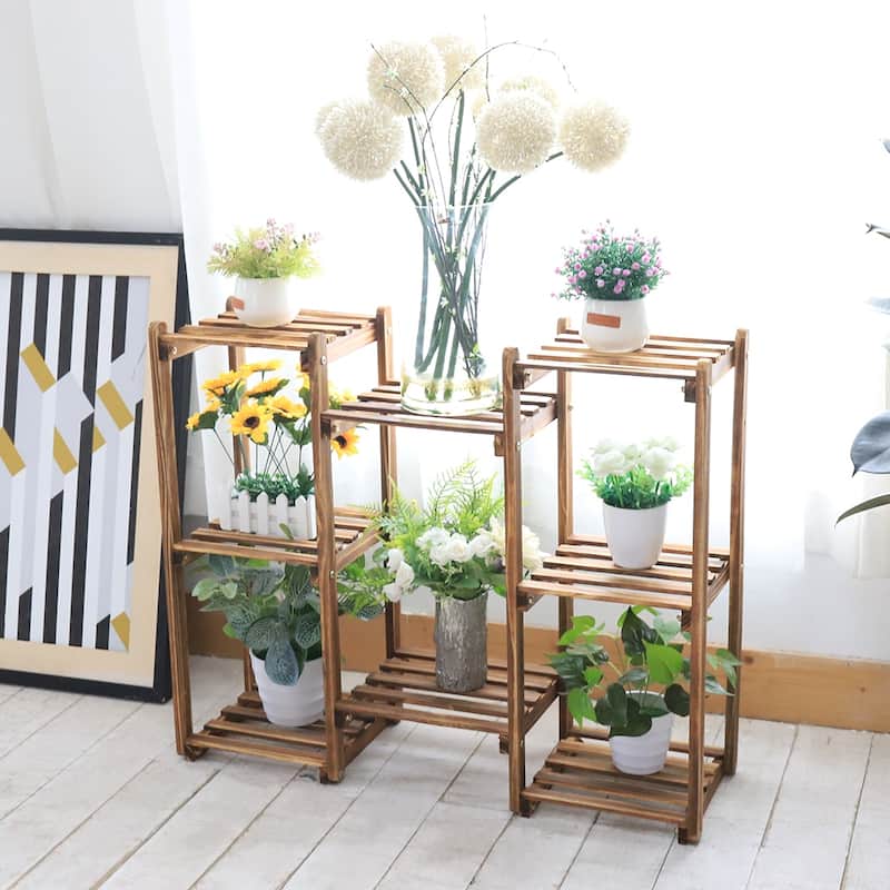 Combination Tall Plant Stand Corner Flower Pot Display Holder Rack