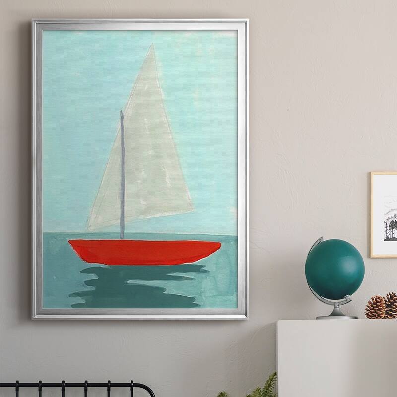 Small Sail II Premium Framed Print - Ready to Hang