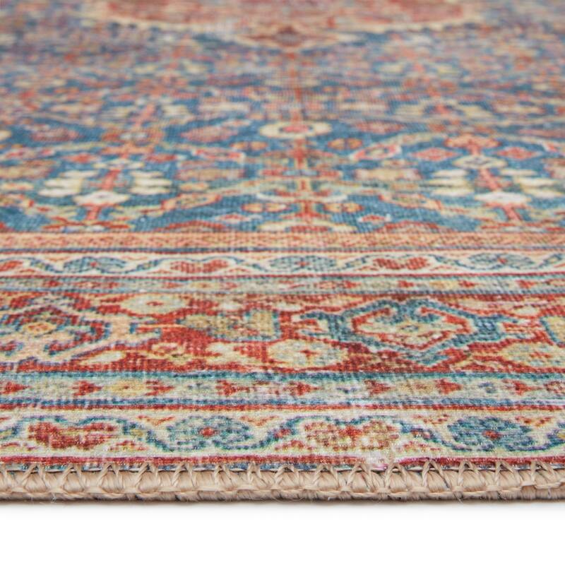 Alexander Home Victoria Bohemian Printed Vintage Border Area Rug