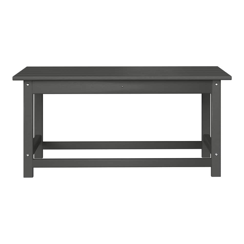 Laguna Hdpe All Weather Outdoor Patio Rectangular Coffee Table