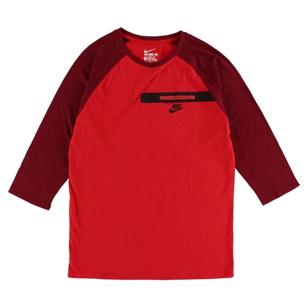 burgundy nike shirt mens