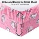 preview thumbnail 57 of 82, HLC.ME Printed Kids Bed Sheets - Patterned Bed Sheet Set - Wrinkle Resistant & Ultra Soft - For Mattresses up to 15 Inches Deep