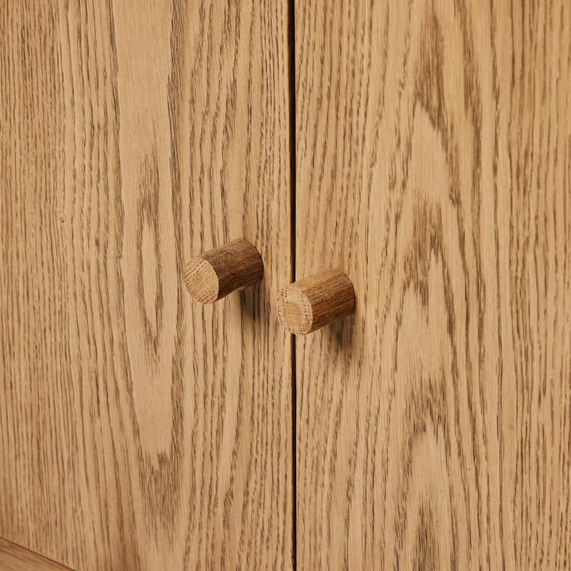 Pratt Media Console-Natural Light Oak