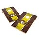 preview thumbnail 1 of 3, Vintage Quincy Hawks Regulation 2x4 Cornhole Set