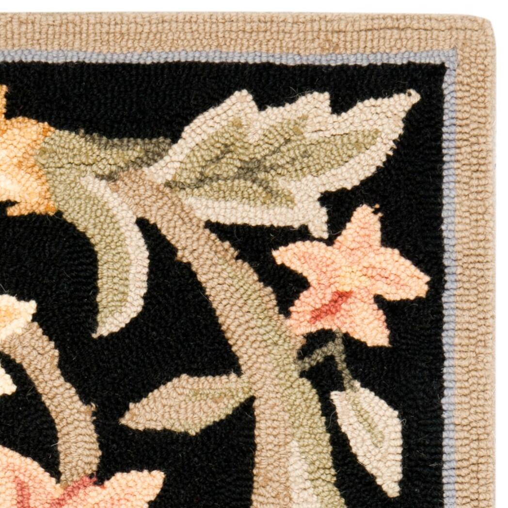 SAFAVIEH Handmade Chelsea Hali French Country Floral Scroll Wool Rug