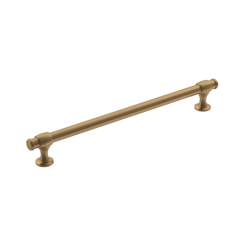 Amerock Winsome Kitchen Cabinet Pull - 8-13/16 in (224 mm) Center-to-Center - Champagne Bronze