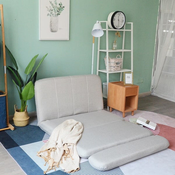 Floor Chair Adjustable Foldable Sofa Bed Floor Mattress Recliner Overstock 31867918