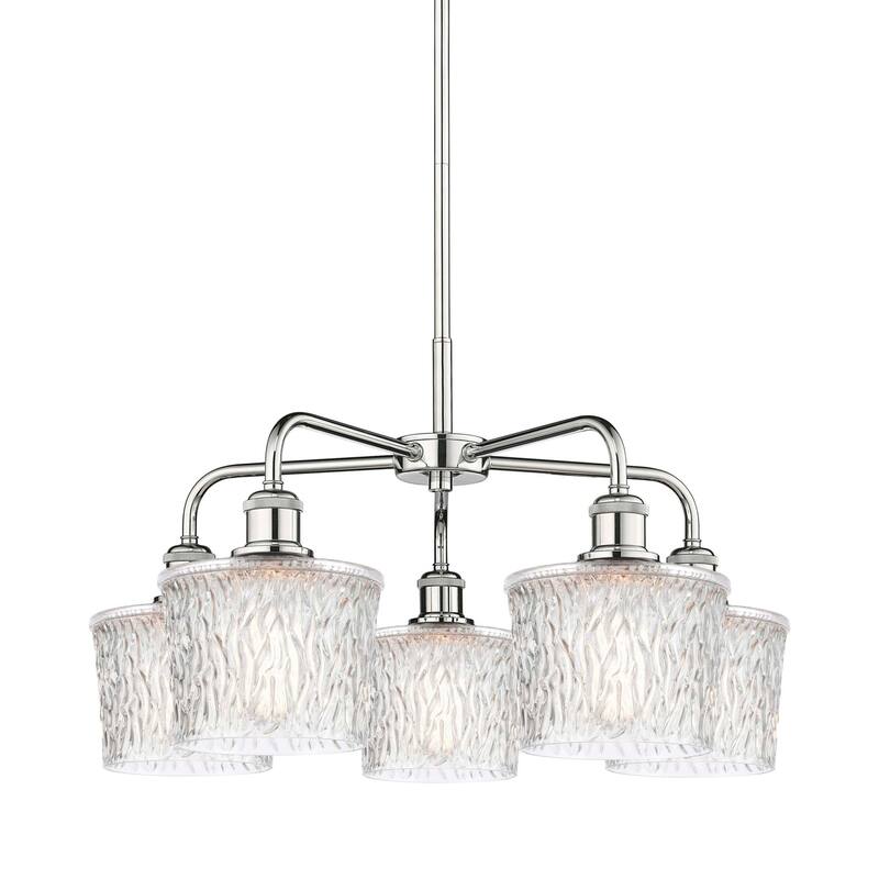 Innovations Lighting 516-5CR-15-25 Niagra Chandelier Niagra 5 Light - Polished Chrome / Clear