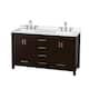 Option Espresso, Chrome Trim, Giotto Quartz Top