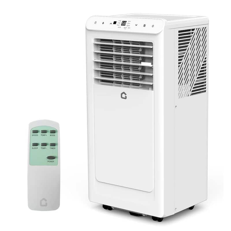 8000 Btus Portable Air Conditioner for Bedrooms and Small Offices - N/A - White