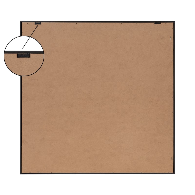 Kate and Laurel Sylvie Sophisticated Neutral Coral Tan Framed Canvas by The Creative Bunch Studio