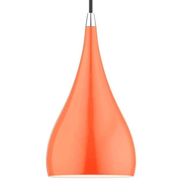 Livex Lighting Single Light 6" Wide Mini Pendant