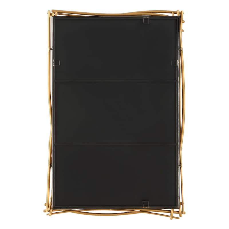 Uttermost Curved Branches Gold Mirror - 26.5"W x 2.375"D x 39"H