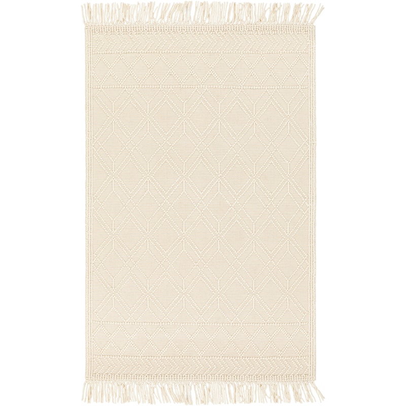 Livabliss Gertrude Handmade Cottage Geometric Wool Area Rug