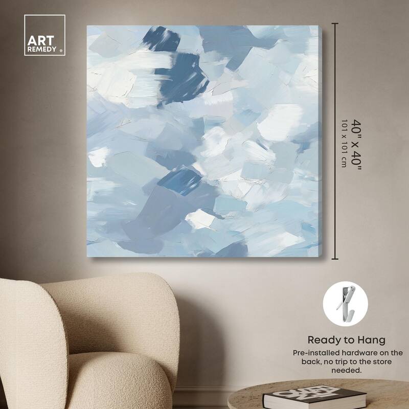 Subconscious Sea II Canvas by Art Remedy, Gallery Wrapped