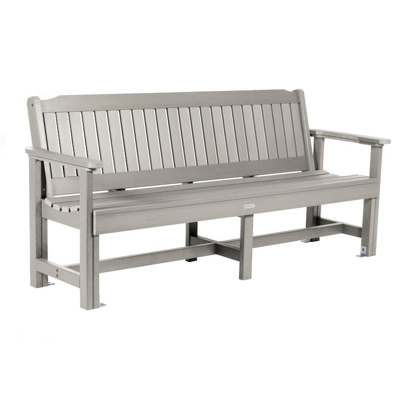 Highwood Professional Commercial Grade Exeter 6' Garden Bench - Harbor Gray