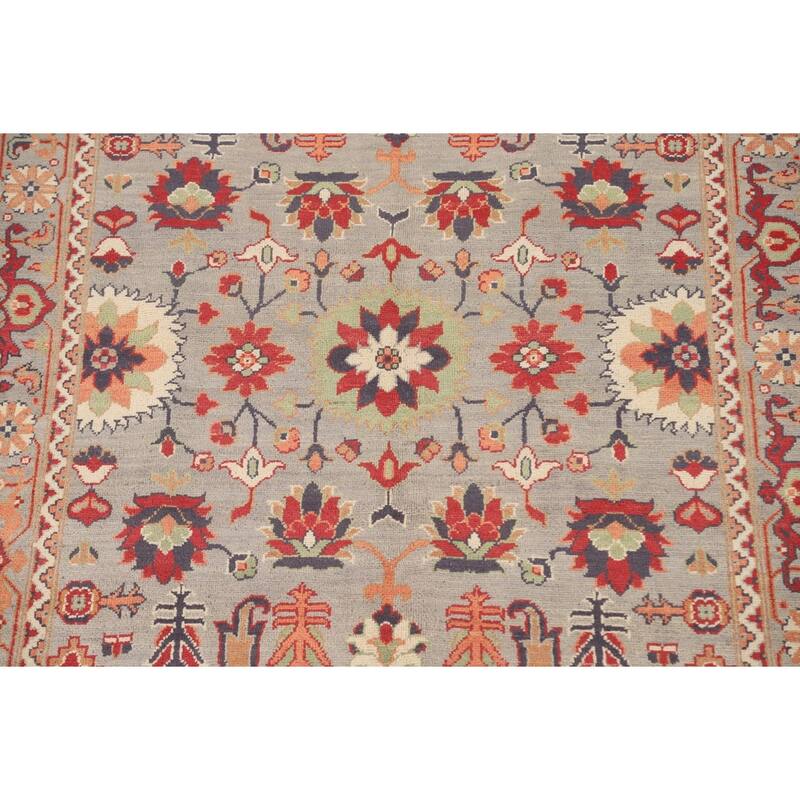 Kazak Area Rug Handmade Bedroom Wool Carpet - 4'9" x 6'10"