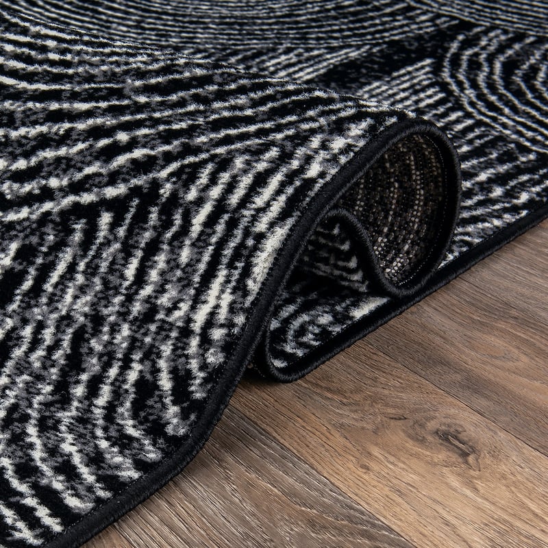 World Rug Gallery Contemporary Bohemian Arch Area Rug