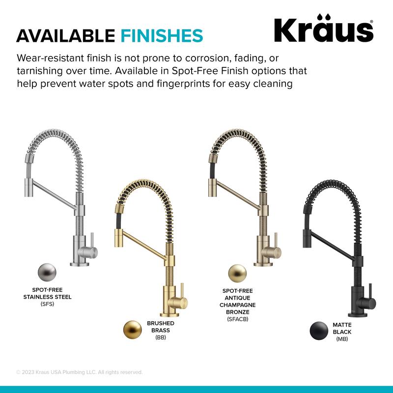 Kraus Bolden 1-Handle Drinking Water Dispenser Beverage Kitchen Faucet