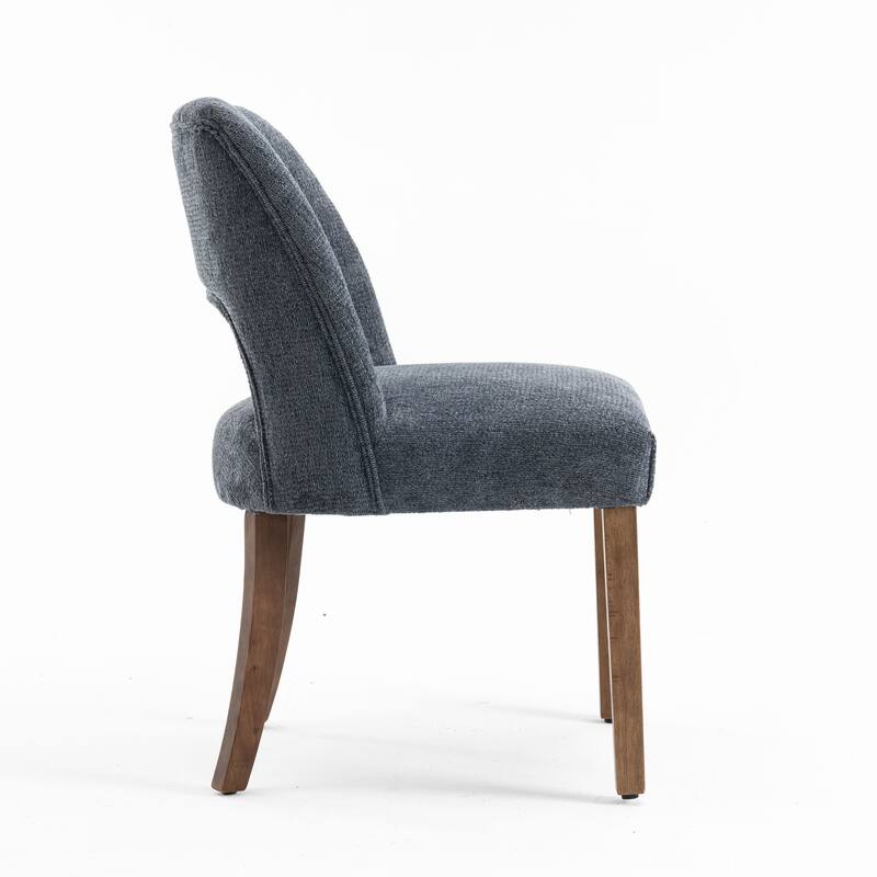 Wooden Dining Chairs Set of 2/4/6,Modern Fabric Upholstered Dining Room Chair Kitchen Chairs