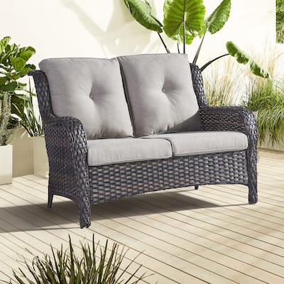 Gymojoy Outdoor Furniture Patio Sofa Loveseat Rattan Sofa Garden Sofa