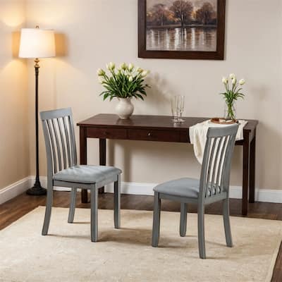 Wooden Dining Chairs,Kitchen Chair with Padded Seat,Side Chair,4 PCS