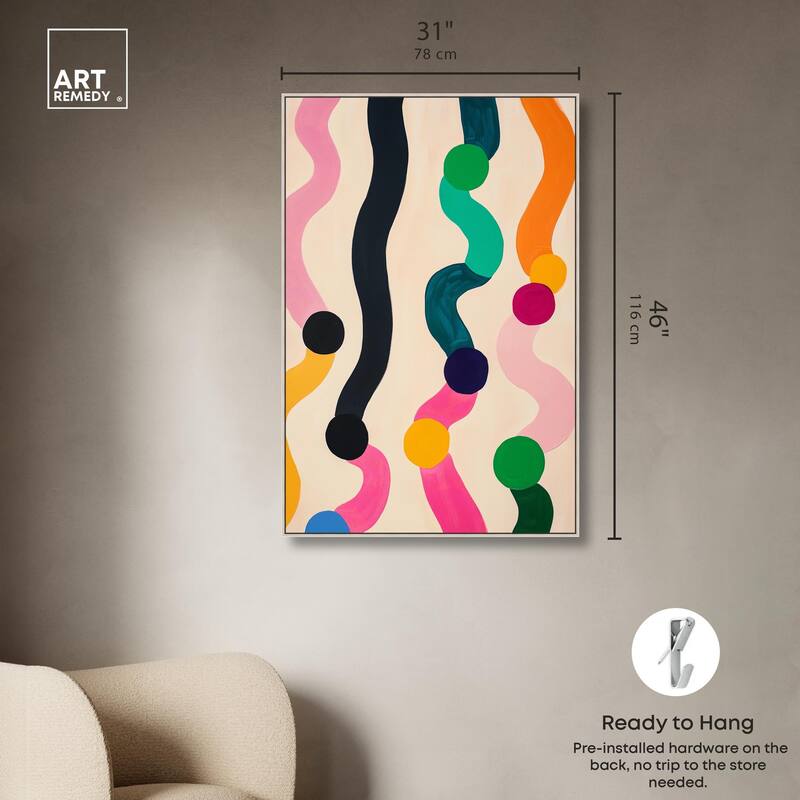 Pearl Colors II Canvas by Art Remedy