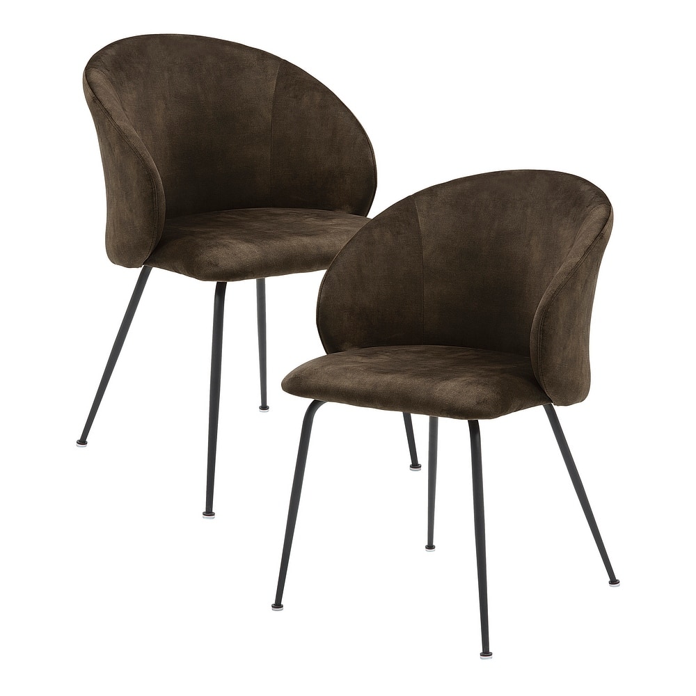 Freemont & Park Dalston Velvet Dining Chair (Set of 2)