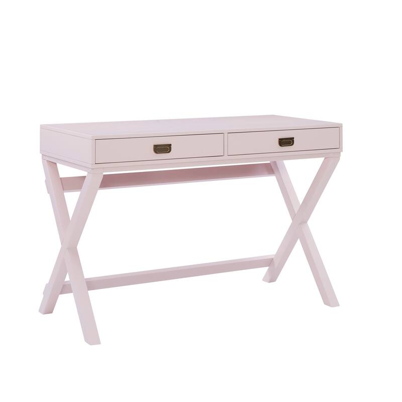 Poppy Rectangular Writing Desk with Storage