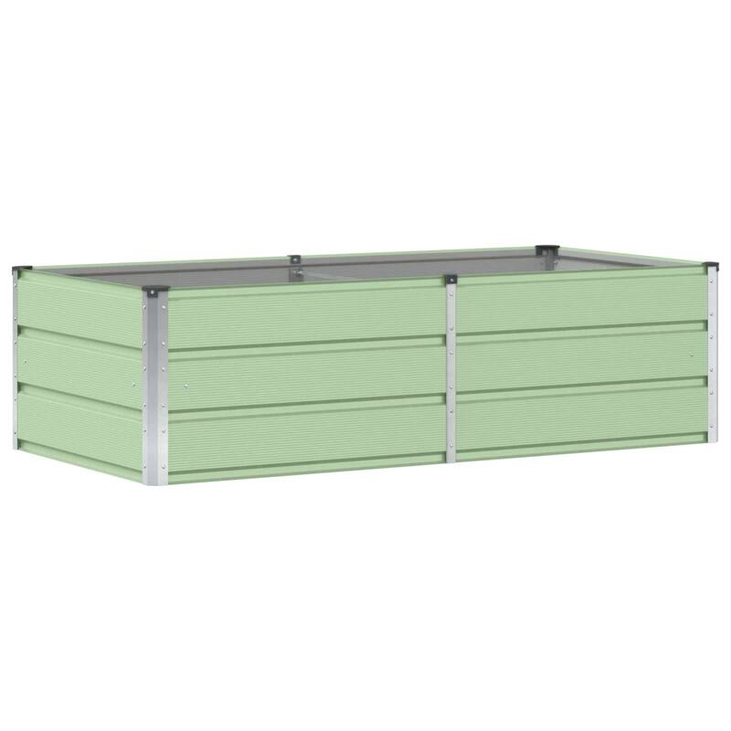 vidaXL Planter in Steel - 62.99 x 31.50 x 17.72