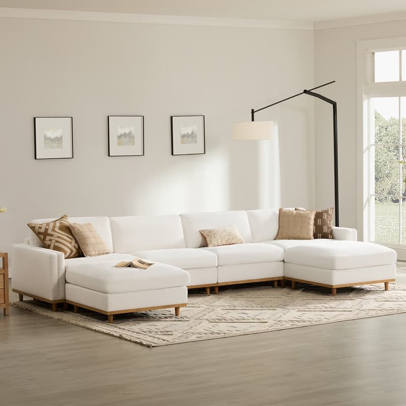 Option Cream-Fabric-6 PC