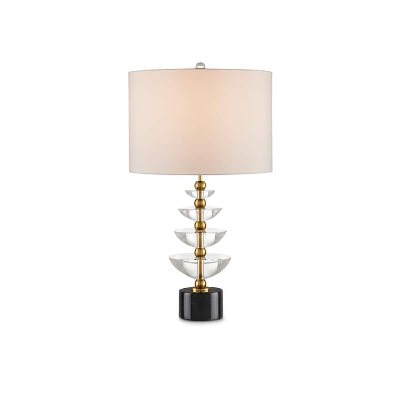 Currey & Company Waterfall Table Lamp - 27.5"h x 16"dia