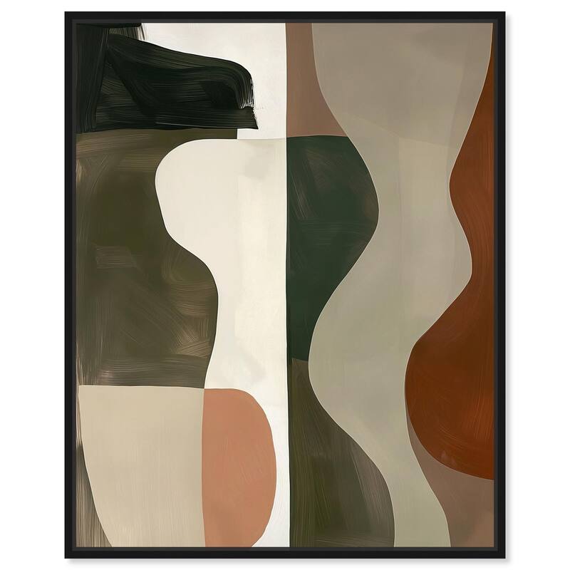 Fragmented Dreams II Canvas by Art Remedy - 30" x 36" - Black