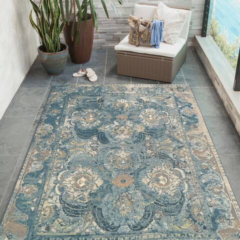 Liora Manne Marina Kashan Indoor/Outdoor Rug