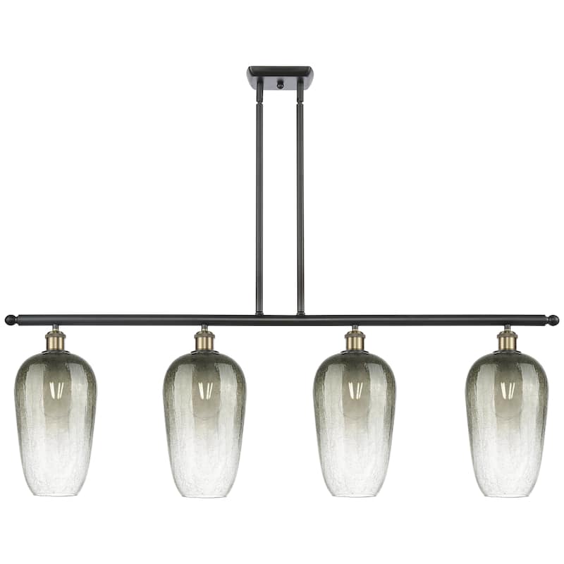 Innovations Lighting Endless Possibilities Ballston - Brookhaven Flute - 4 Light 48" Stem Hung Island Light