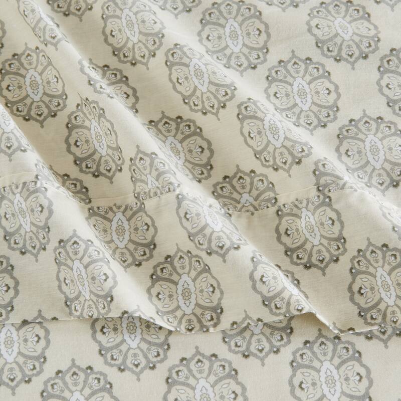 Patina Vie Maison Cotton & Rayon from Bamboo Blend Printed Sheet Set